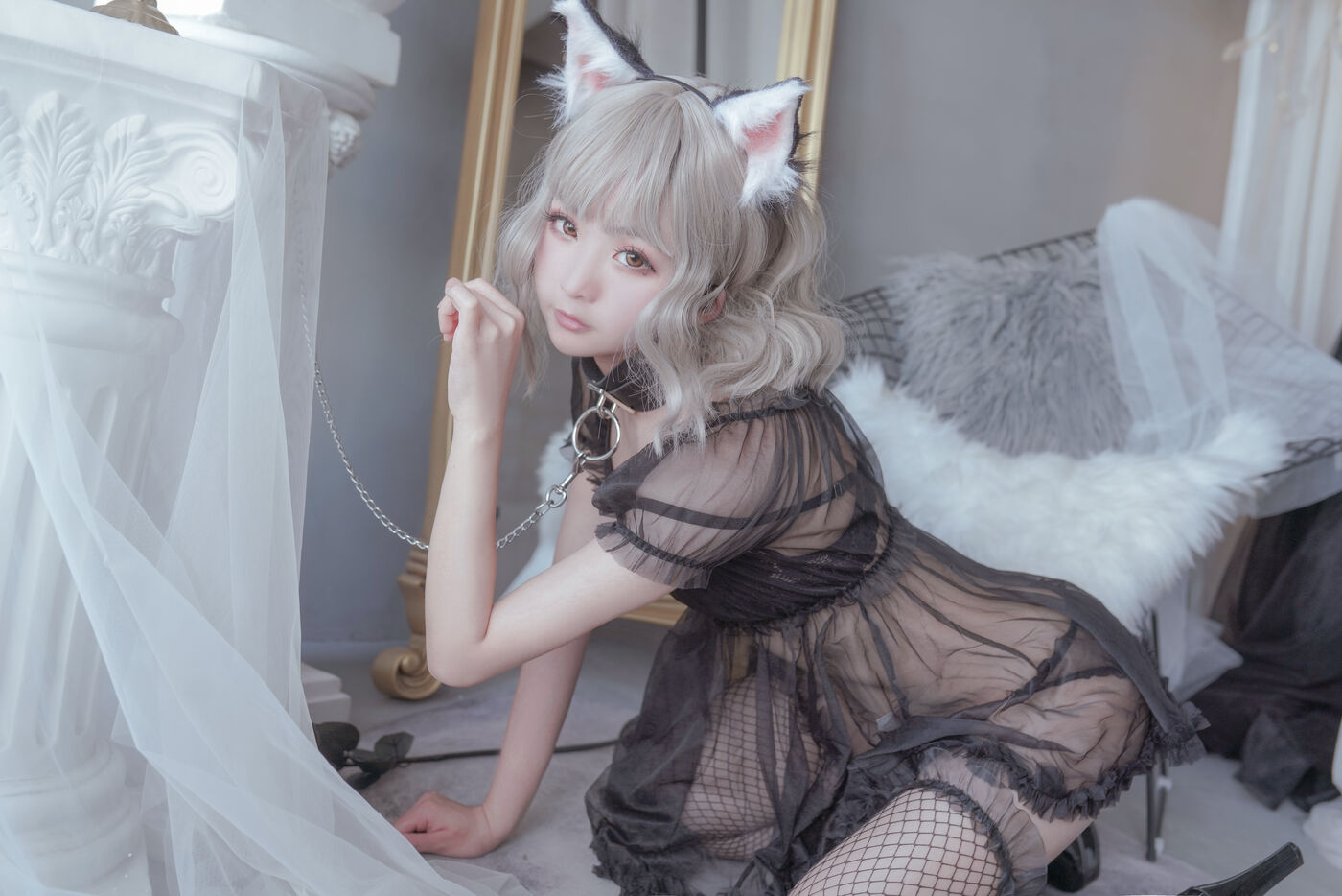 日奈娇 NO.004 猫与兔 [60P]插图